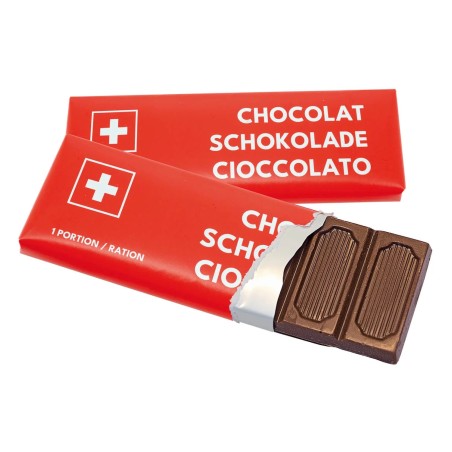 Chocolat de l’Armée Suisse – 1 portion 50g