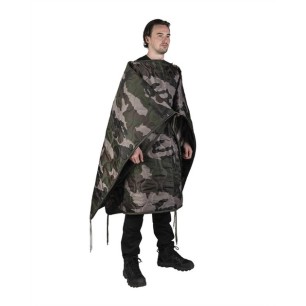 Poncho liner militaire 2,28 x 1,50 m camo armée FR (TOE - A10)