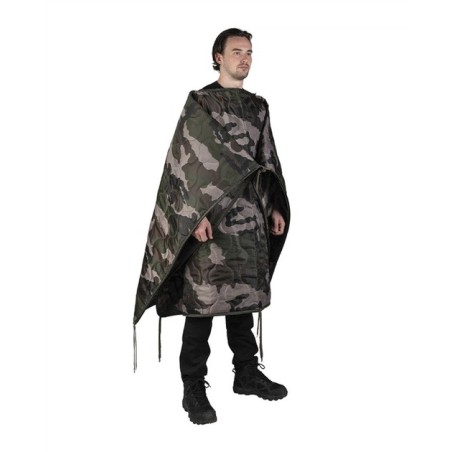 Poncho liner militaire 2,28 x 1,50 m camo armée FR (TOE - A10)
