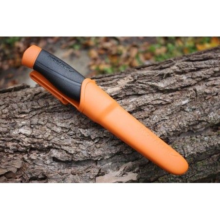 Couteau Morakniv Companion, lame Inox, cl : orange