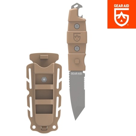 Couteau tactique Gearaid, cl : noir ou sable