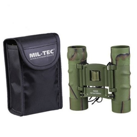 Jumelles compactes militaires GEN.II 10x25, camo forêt