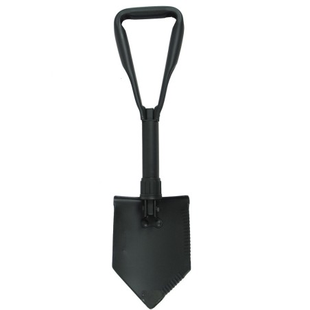 Pelle pliable robuste «type US», couleur noire
