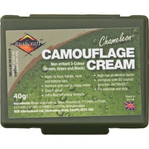 Palette grimage camouflage 3 couleurs - BCB