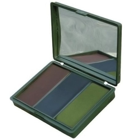 Palette grimage militaire camouflage 3 couleurs - BCB