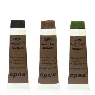 Tubes de camouflage militaire (set de 3 tubes)