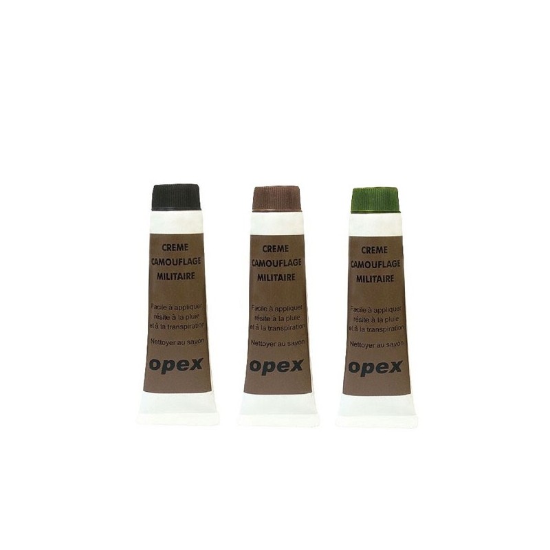 Tubes de camouflage militaire (set de 3 tubes) Tubes de camouflage militaire (set de 3 tubes)