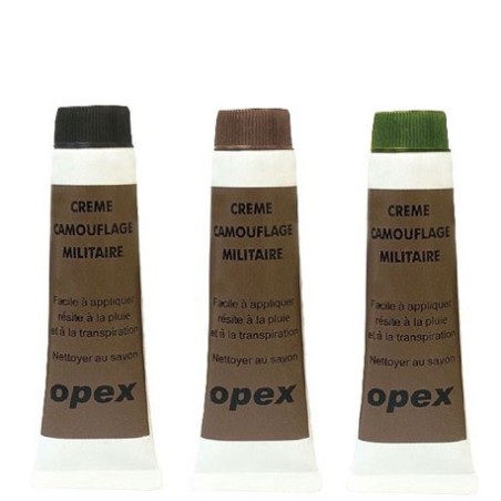 Tubes de camouflage militaire (set de 3 tubes)