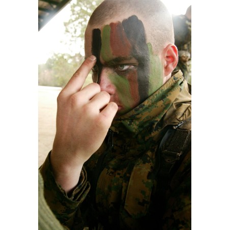 Tubes de camouflage militaire (set de 3 tubes)