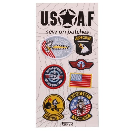 Set de Patchs USAF collector (sous blister)