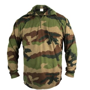 Chemise F1 polaire, armée française, (taille XXL)