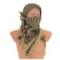 Echarpe militaire "keffieh", couleur : sable/noir Echarpe militaire "keffieh", couleur : sable/noir