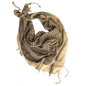 Echarpe militaire "keffieh", couleur : sable/noir Echarpe militaire "keffieh", couleur : sable/noir