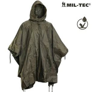 Poncho imperméable, vert armée
