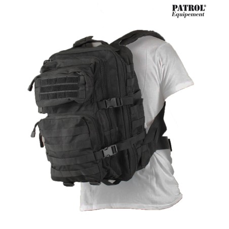 Sac à Dos noir SWAT Patrol, 42l
