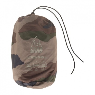 Veste de pluie, Action Shell ARES, camouflage armée française