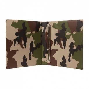 Classeur a4 camouflage armée Francaise