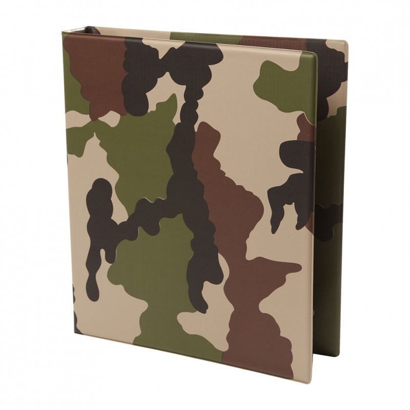 Classeur a4 camouflage armée Francaise Classeur a4 camouflage armée Francaise