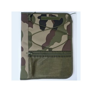 Porte classeur / document A4, camouflage armée FR