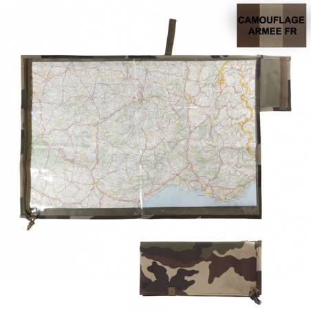 Porte-carte topo, camouflage armée FR