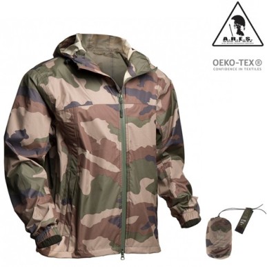 Veste de pluie, Action Shell ARES, camouflage armée française