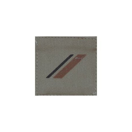 Galon (grade) poitrine basse visibilité, armée FR, scratch / velcro