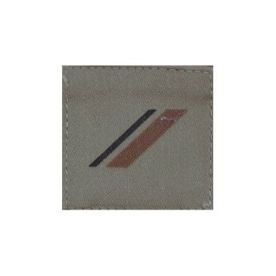 Galon (grade) poitrine basse visibilité, armée FR, scratch / velcro