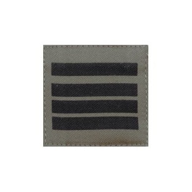 Galon (grade) poitrine basse visibilité, armée FR, scratch / velcro