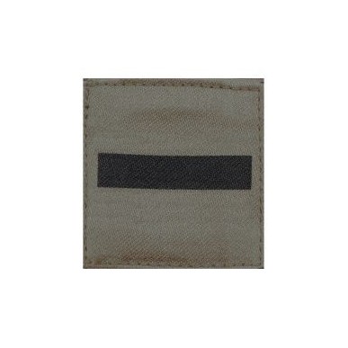 Galon (grade) poitrine basse visibilité, armée FR, scratch / velcro