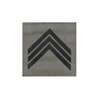 Galon (grade) poitrine basse visibilité, armée FR, scratch / velcro