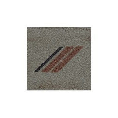 Galon (grade) poitrine basse visibilité, armée FR, scratch / velcro