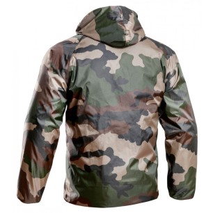 Veste de pluie membranée, camouflage armée Française