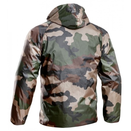 Veste de pluie membranée, camouflage armée Française