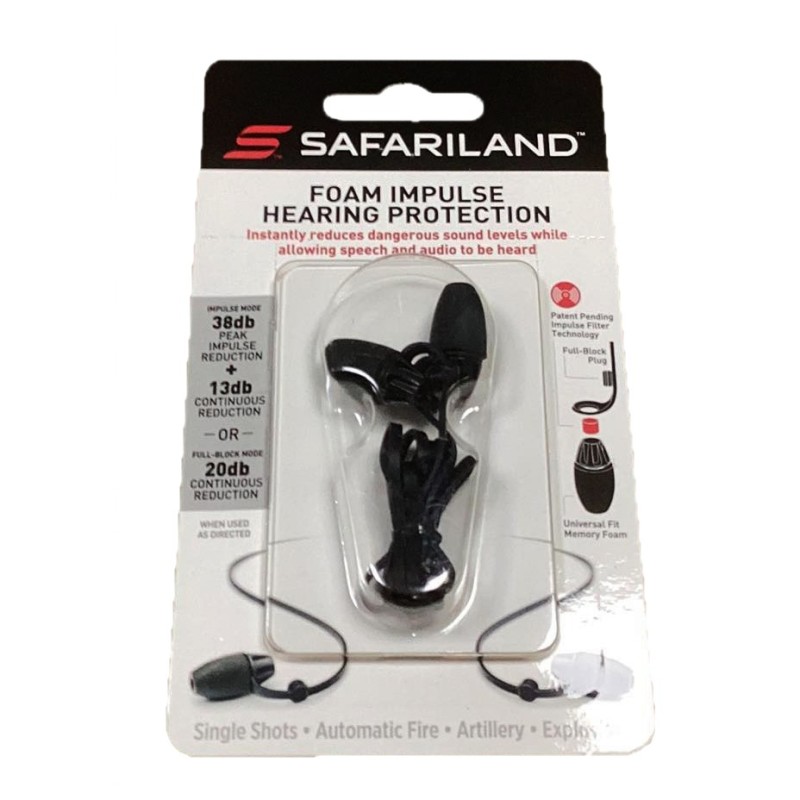 Protection auditive mousse intra-auriculaire Safariland Protection auditive mousse intra-auriculaire Safariland