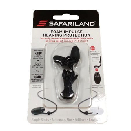 Protection auditive mousse intra-auriculaire Safariland