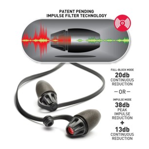 Protection auditive mousse intra-auriculaire Safariland