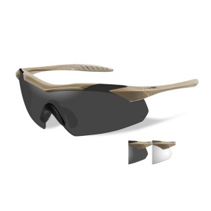 Lunettes de protection balistiques Wiley X Vapor, transparent / soleil