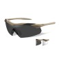 Lunettes de protection balistiques Wiley X Vapor, transparent / soleil Lunettes de protection balistiques Wiley X Vapor, transparent / soleil