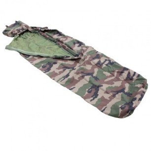 Sursac de couchage armée française, 100% étanche et respirant, occasion très bon état