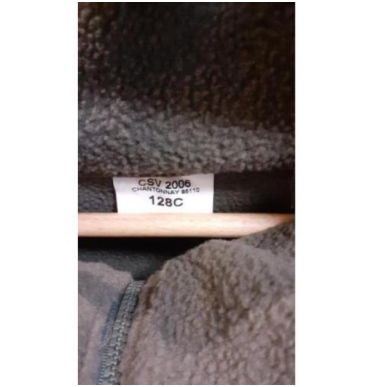 Véritable polaire de l'armée française neuve ! en grande taille XXXL