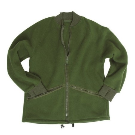 Blouson polaire anglais, vert armée, occas.