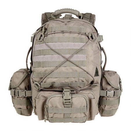 Sac a dos Cougar 45L, Ares, cl : Sable (sur-sac pluie inclus)