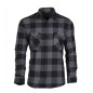 Chemise à carreaux type canadienne, GRIS/NOIR - Miltec Chemise à carreaux type canadienne, GRIS/NOIR - Miltec