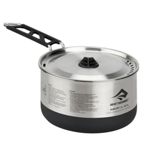 Casserole légère bivouac, Sea To Summit, Inox (1,2 litre)