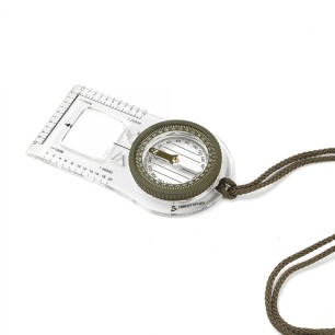 Boussole militaire lumineuse Sierra 6400/360, couleur vert armée