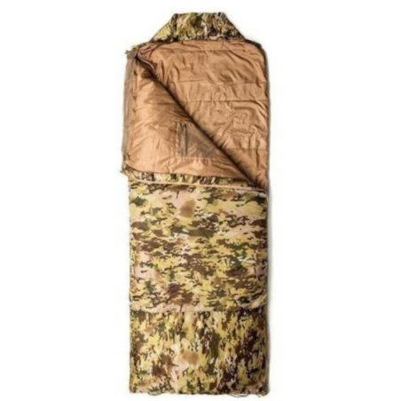 Sac de couchage compact été : Jungle bag Snugpak, camo type multicam
