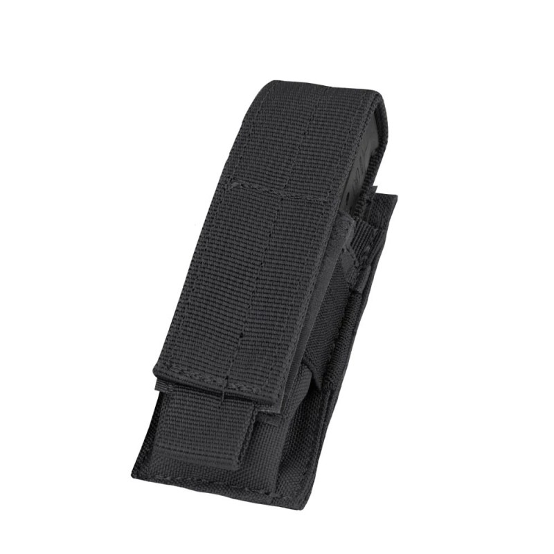 Porte-chargeur simple 9mm, couleur noir Porte-chargeur simple 9mm, couleur noir