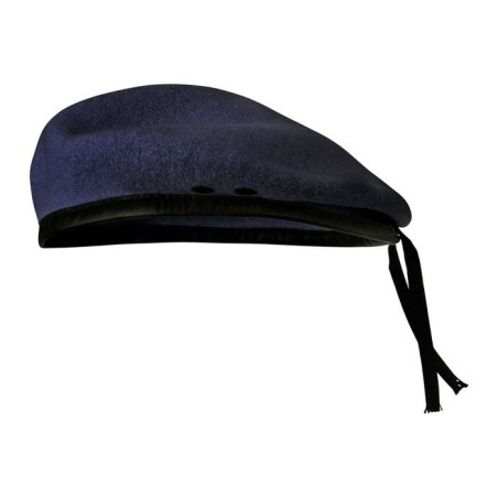 Béret bleu marine militaire TTA, armée FR (Fabrication française)