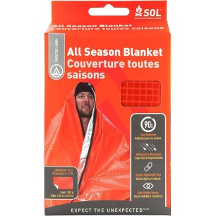 Couverture/bâche de survie réutilisable, toute saison, SOL