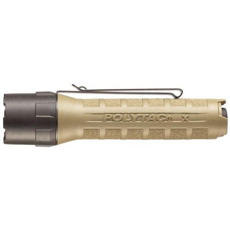 Lampe Streamlight Polytac X (600 lumens) - Avec piles - Coyote